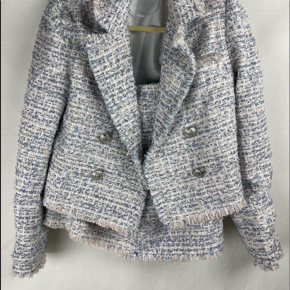 Tweed Suit Set Jacket and Skirt - Picture 9 of 16